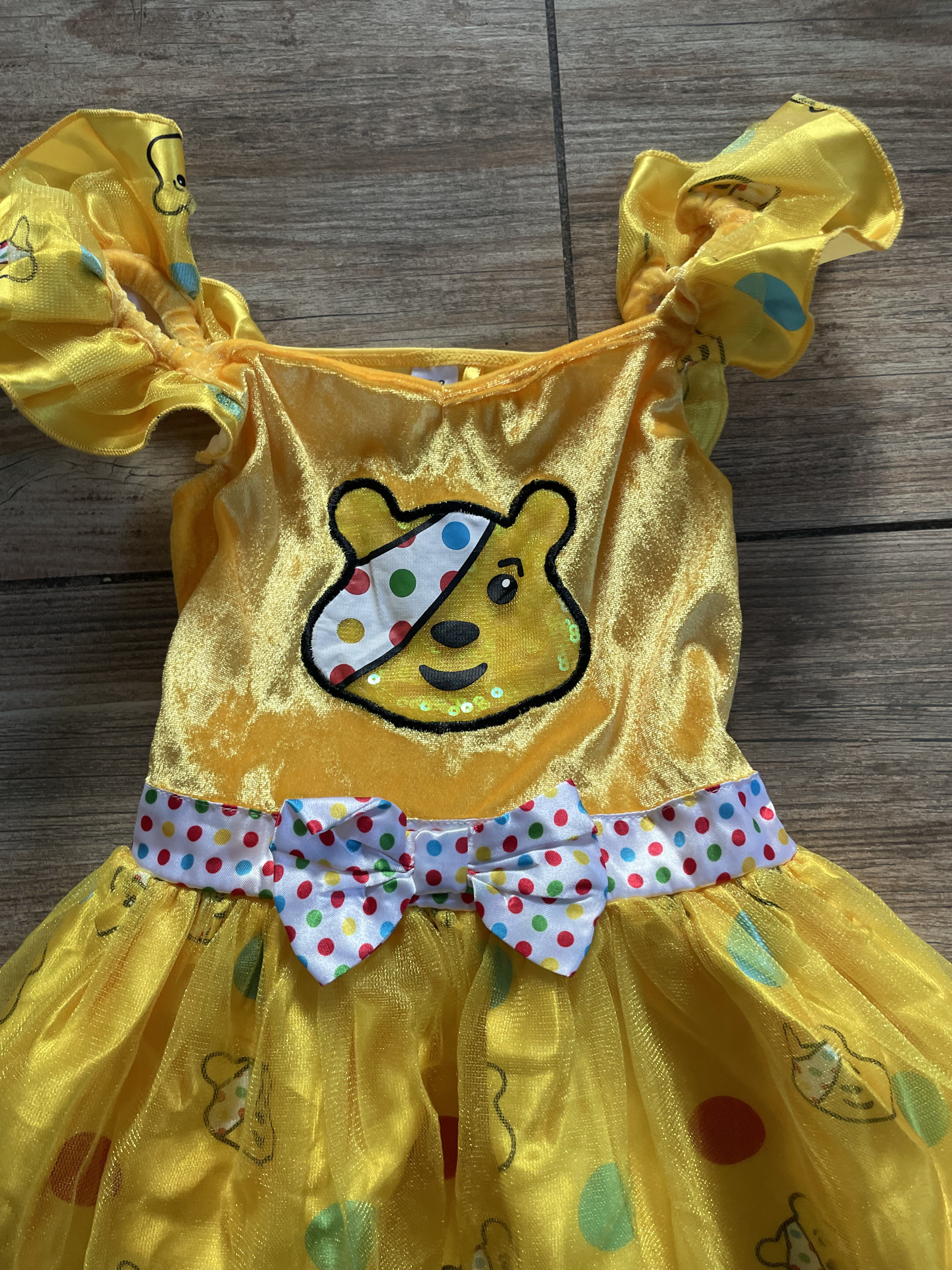 karnevalový kostým šaty MEDVÍDEK POOH