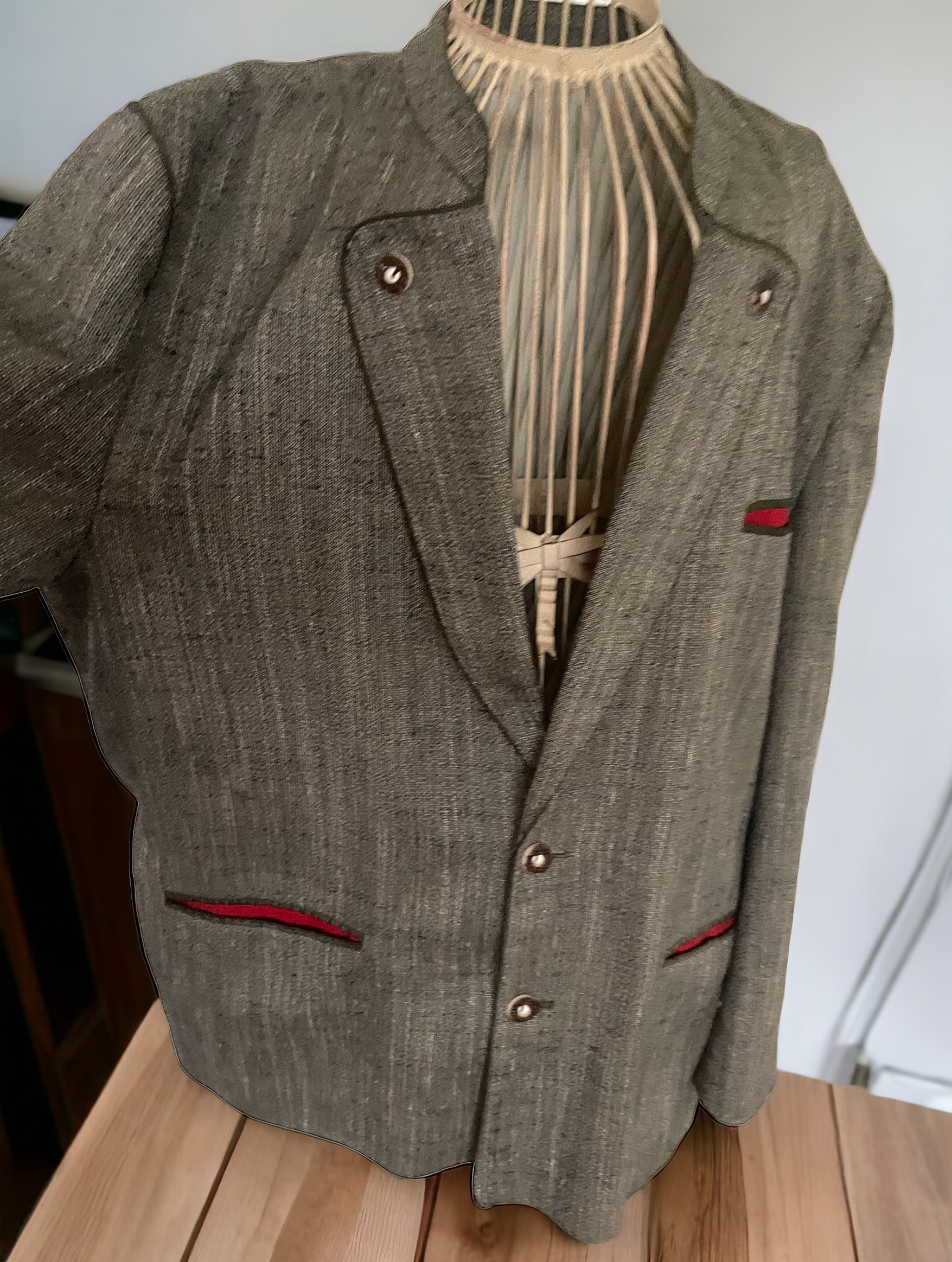 pánské sako v selském stylu vel. L/XL