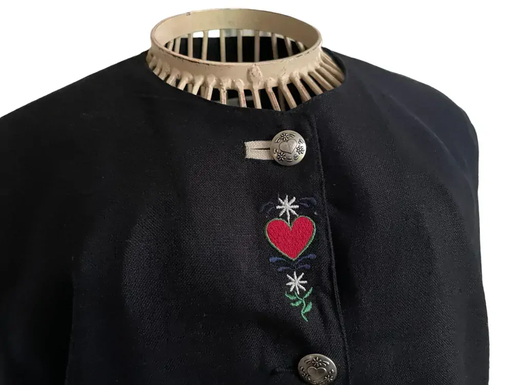 dámské dobové lněné sako vel. 40/42