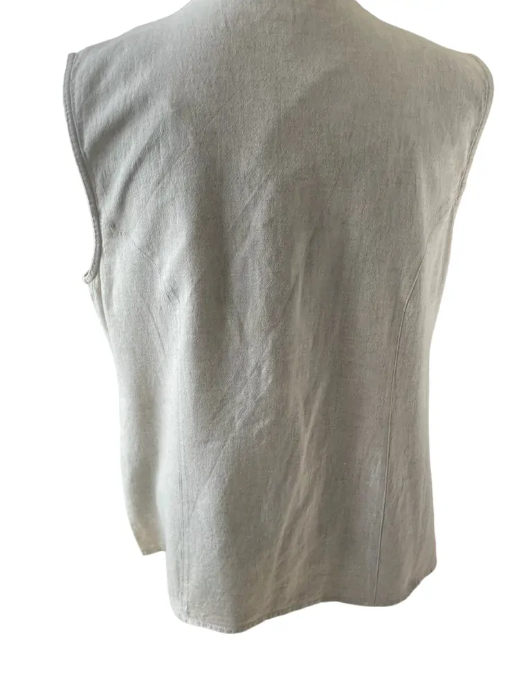 dámská lněná vesta, vestička vel. 42