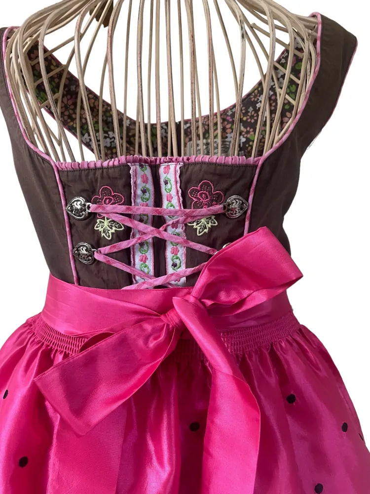 dámské dirndl selské šaty vel. 38