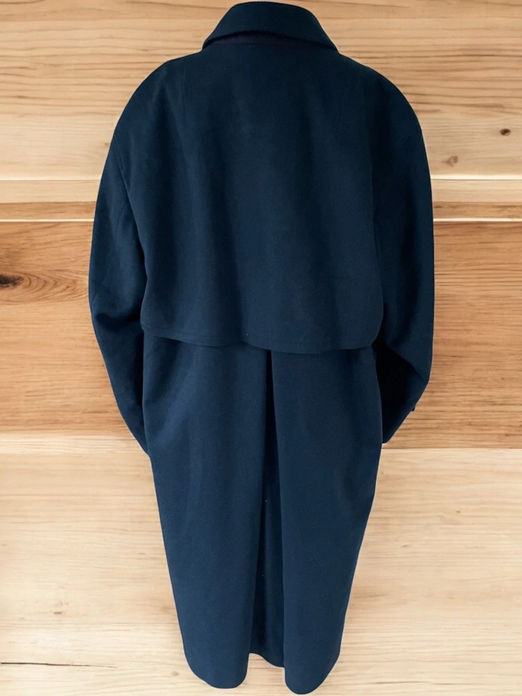 kvalitní pánský vlněný kabát vel. L/XL