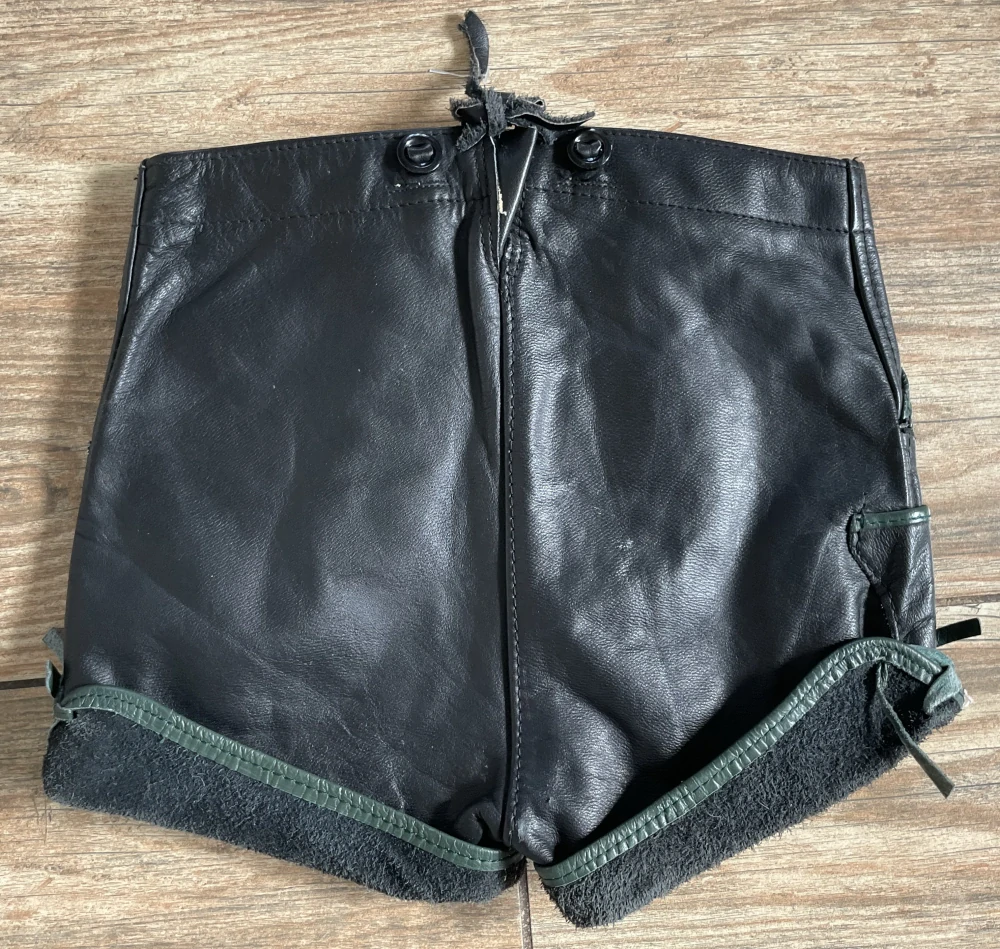 dětské kožené kraťasy DIRNDL prostý hoch vel. 4-6 let