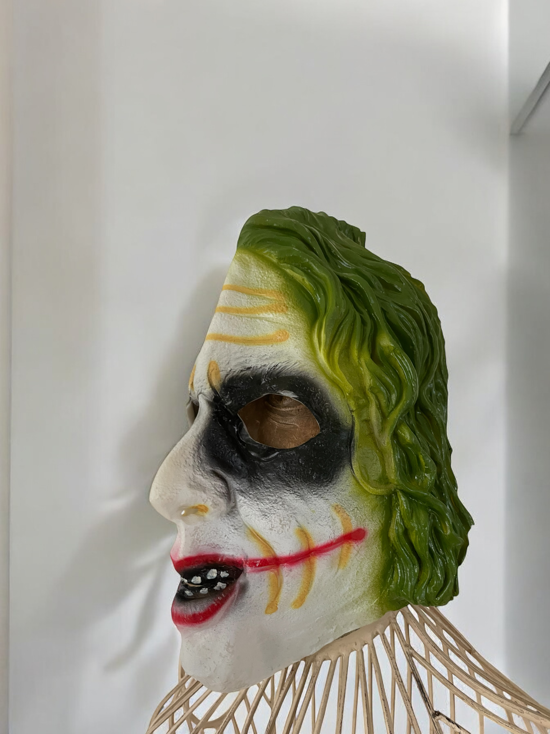 karnevalová mask ZLÝ KLAUN, halloween