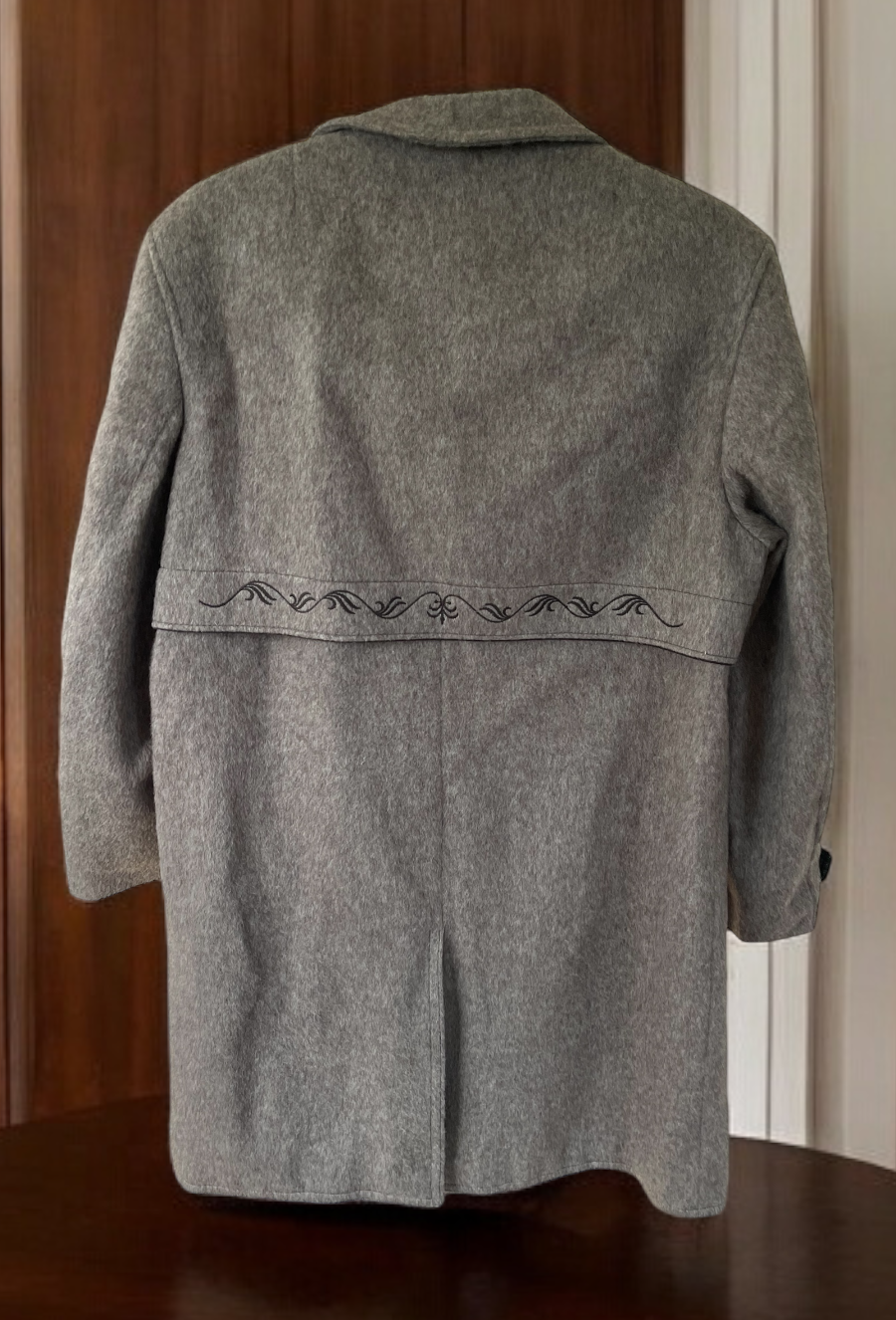 pánský vlněný kabát v dobovém stylu vel. XL