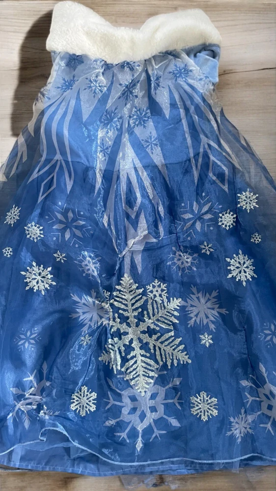 karnevalový kostým FROZEN LEDOVÉ KRÁLOVSTVÍ vel.5-6 let