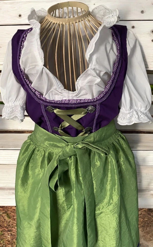 dámské šaty dirndl selský styl vel. 36