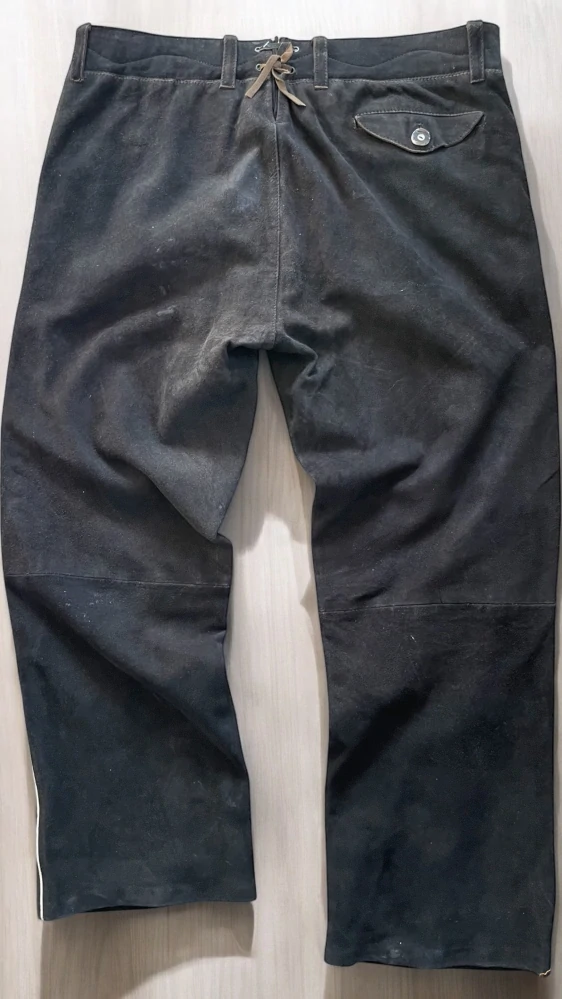 pánské kožené kalhoty vel. XL