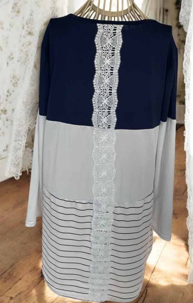 Dámské halenkové tričko "námořnické " vel. L/XL