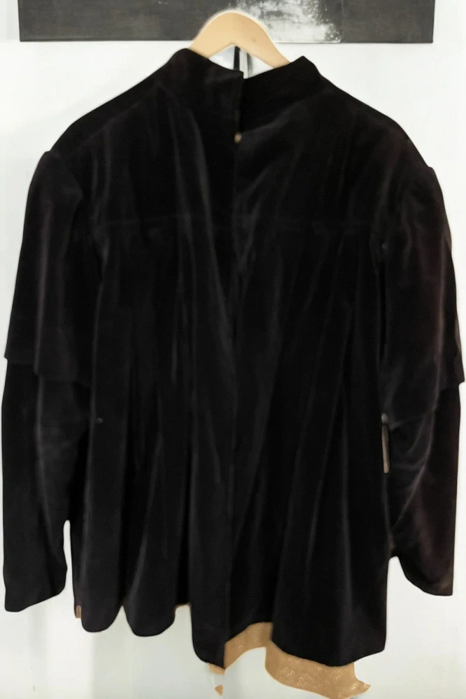 karnevalový kostým sametový kabátek PRINC, ŠLECHTIC vel. L/XL