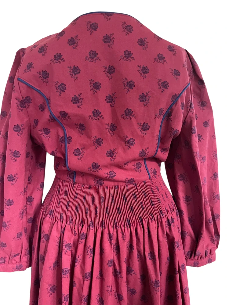 Dámské bavlněné šay dirndl, selský, dobový styl vel. 38