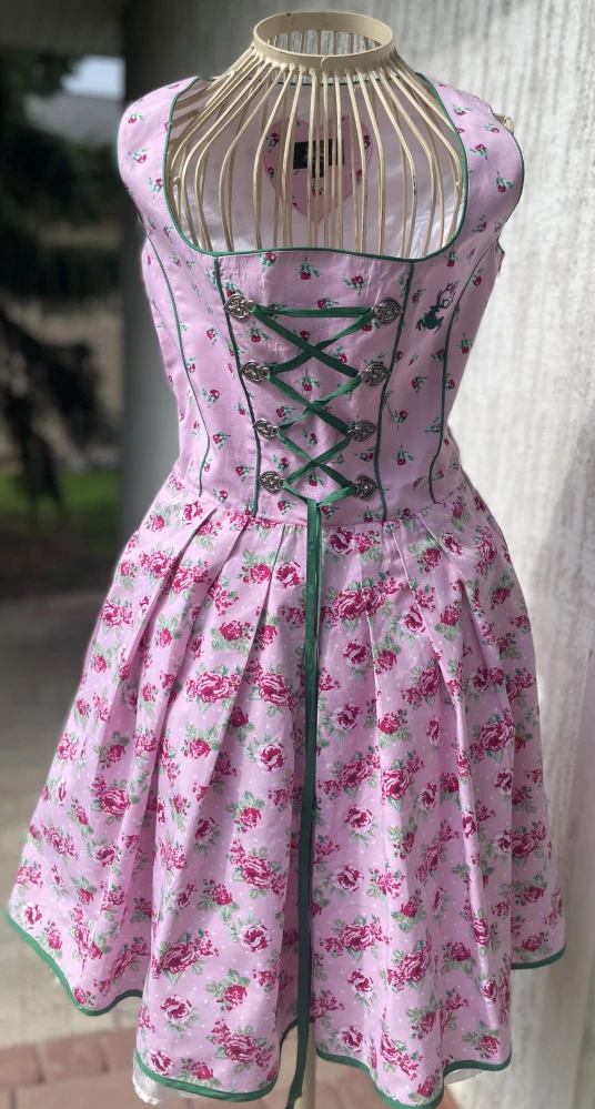 Dámské dirndl šaty selský styl vel. 38