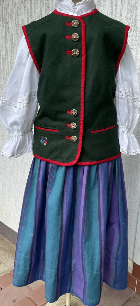 Dámská dobová vesta, vestička vel.40