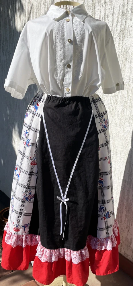 Dámská sukně v dobovém stylu vel. 38/40