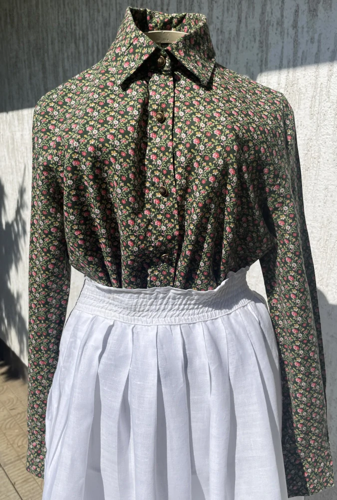 Dámská košile v retro stylu vel. 38