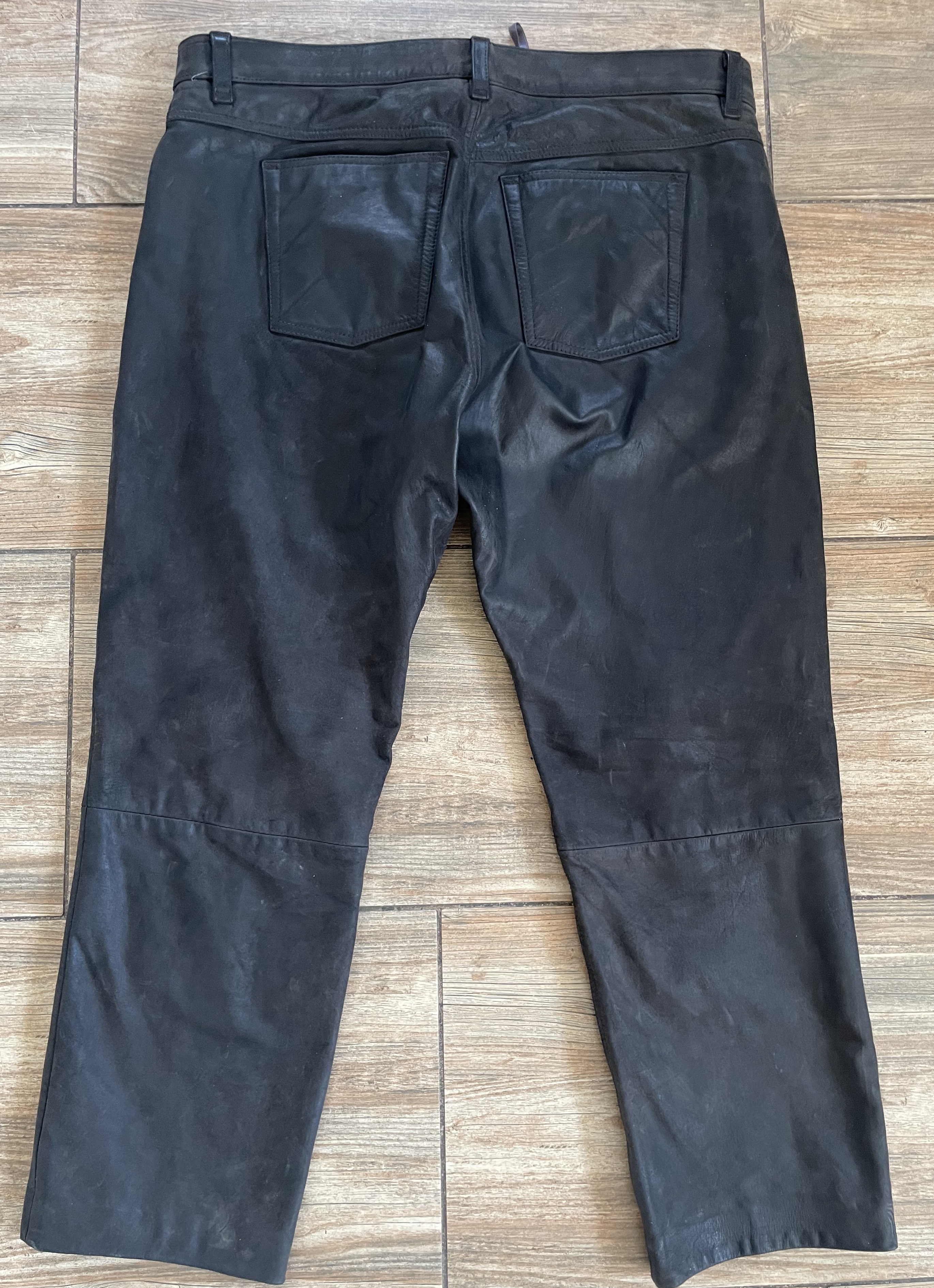 Pánské kožené kalhoty vel. XXL