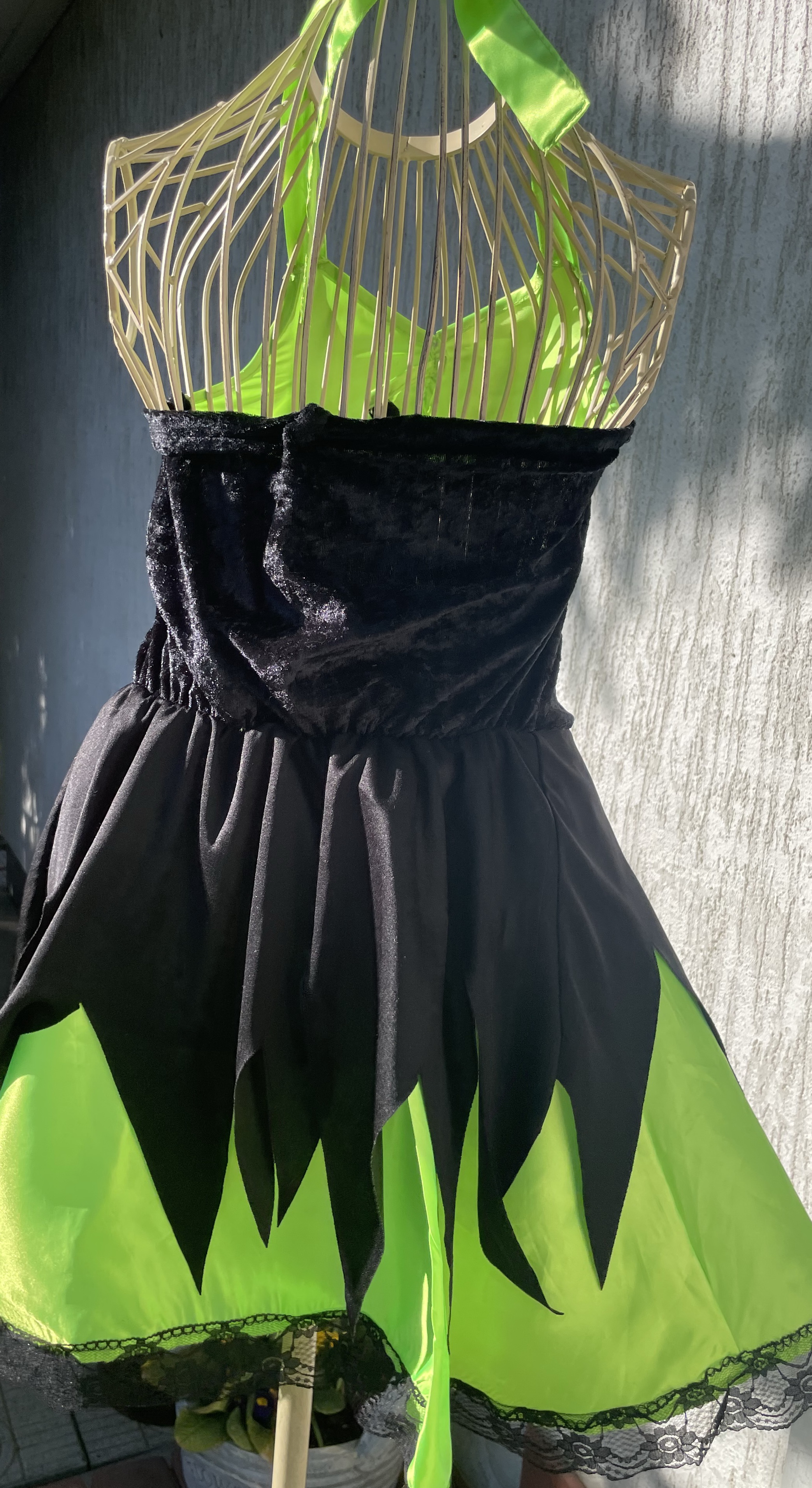 karnevalový kostým šaty ČARODĚJNICE