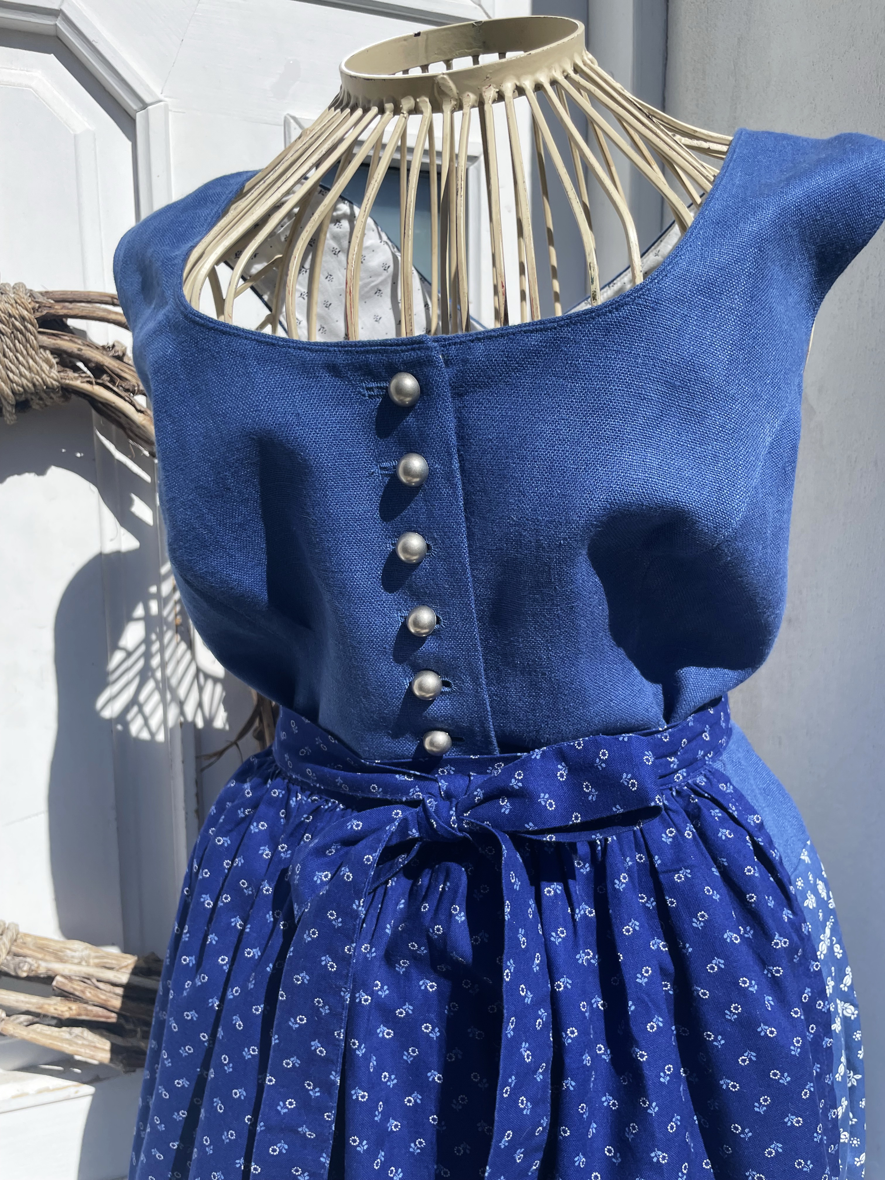 Dámské šaty se zástěrou alá selka vel. 46