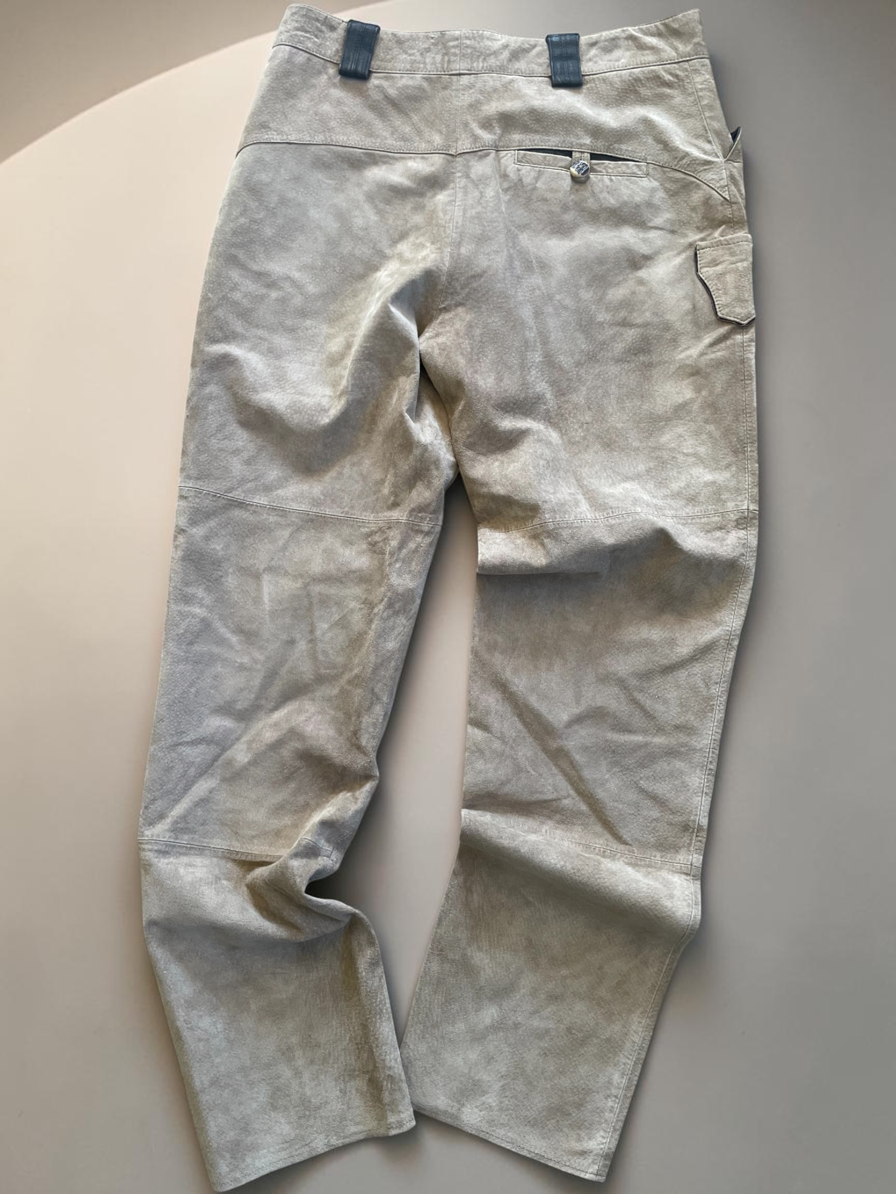 Pánské kožené kalhoty selský, country styl vel. L