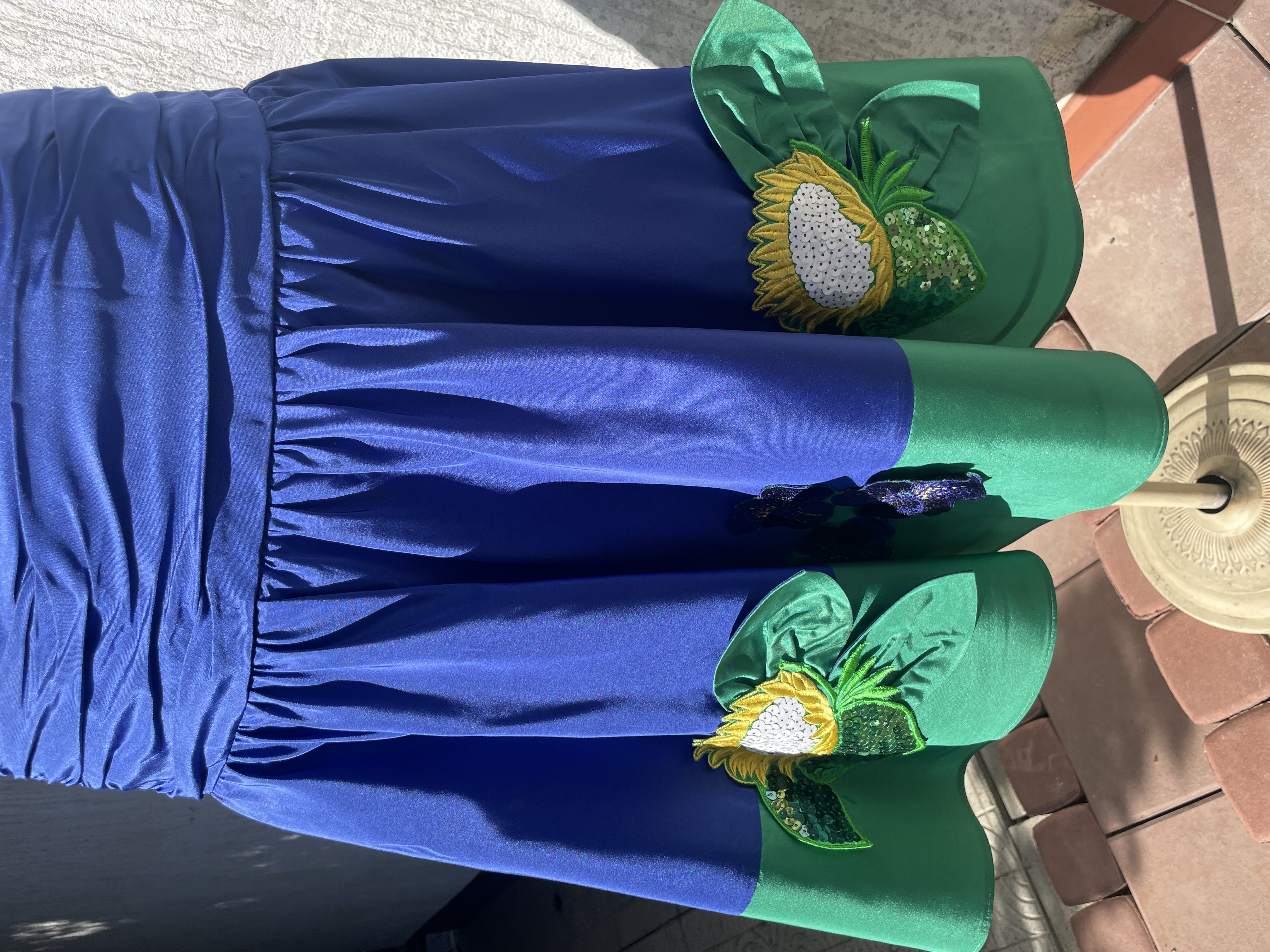 Dámské šaty alá květinová víla vel. 36/38