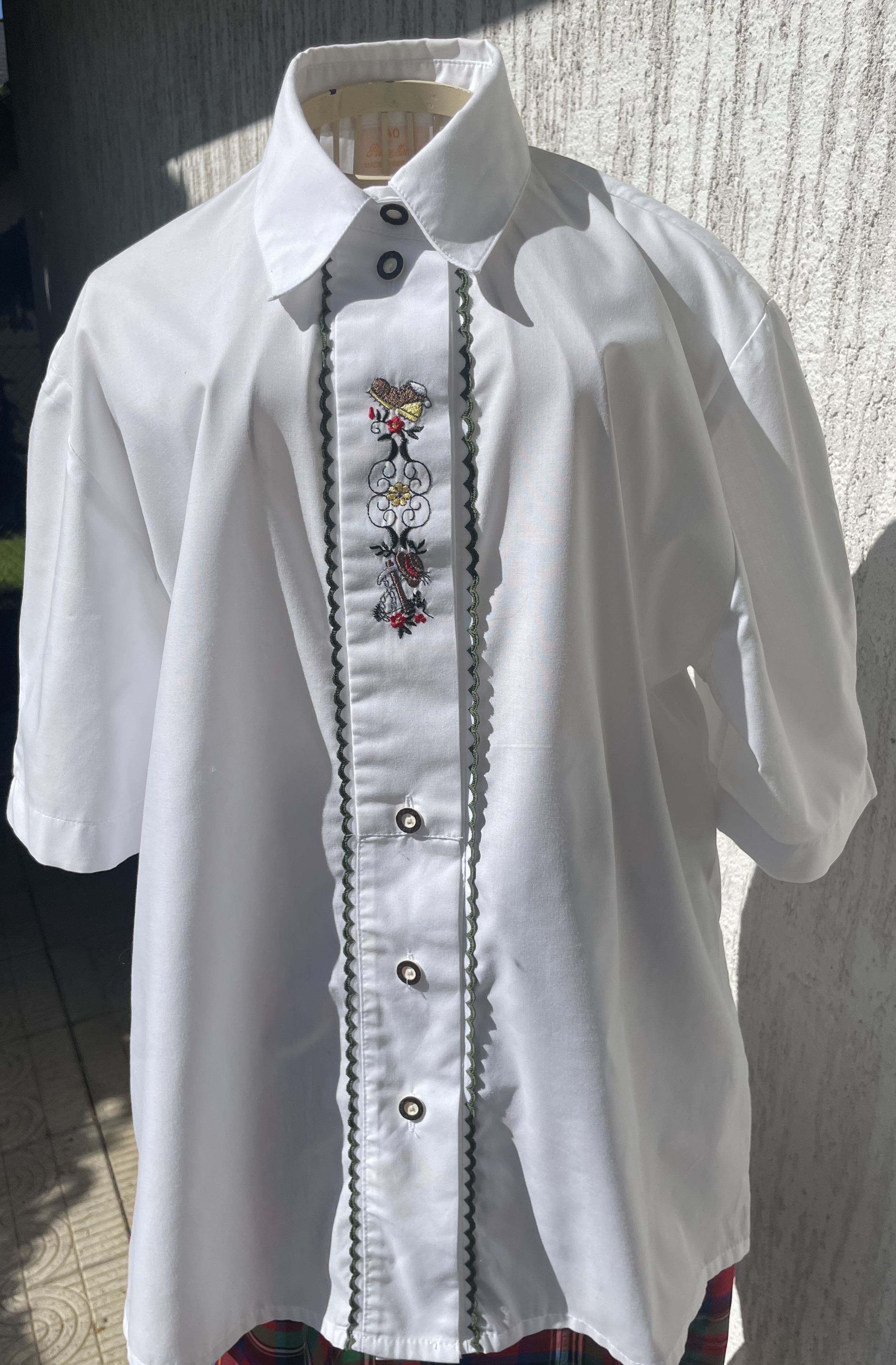 Dámská halenka v selském, rustikálním stylu vel. 40