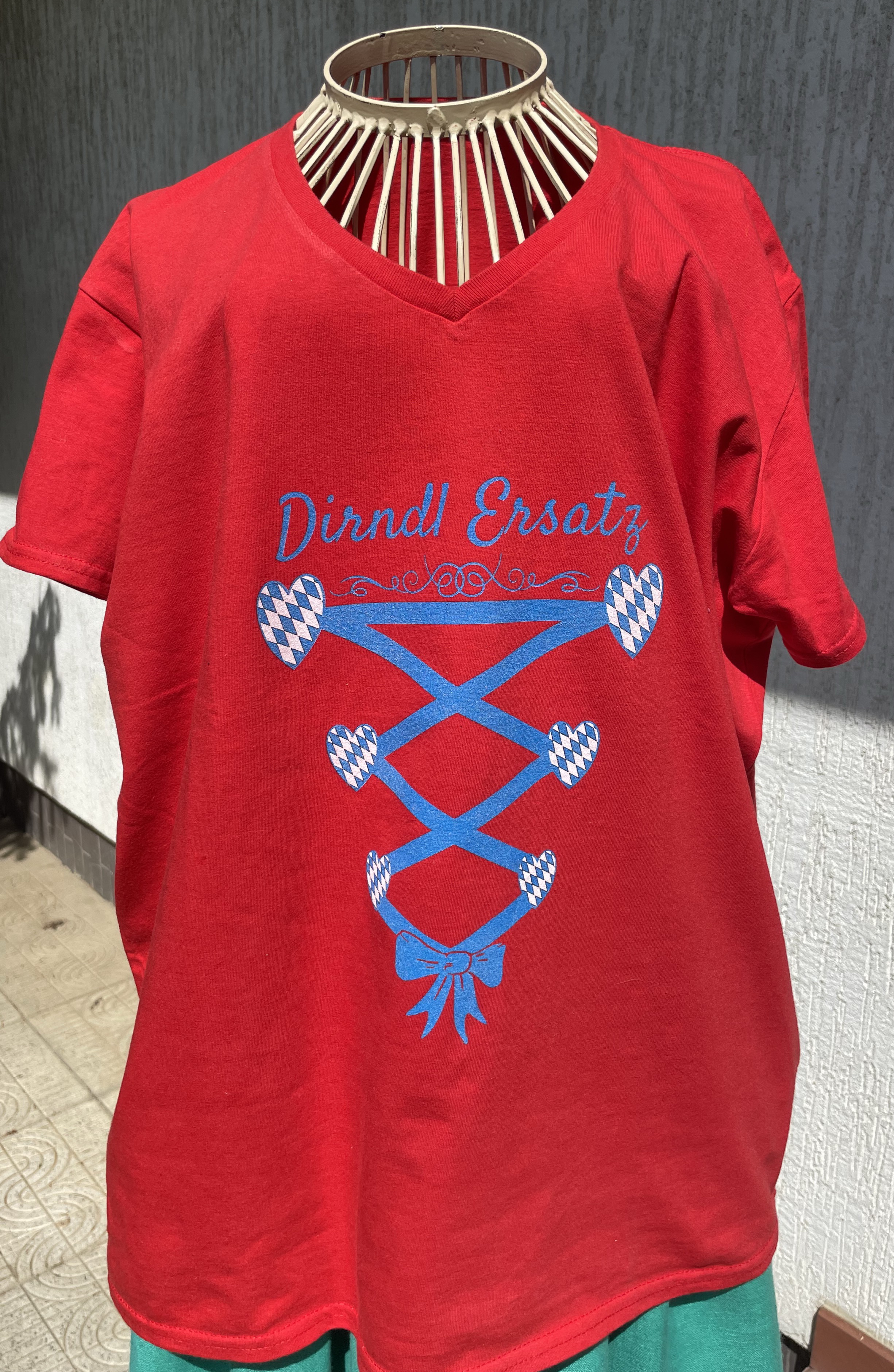 Dámské trikčo v dirndl, selském stylu vel. 46