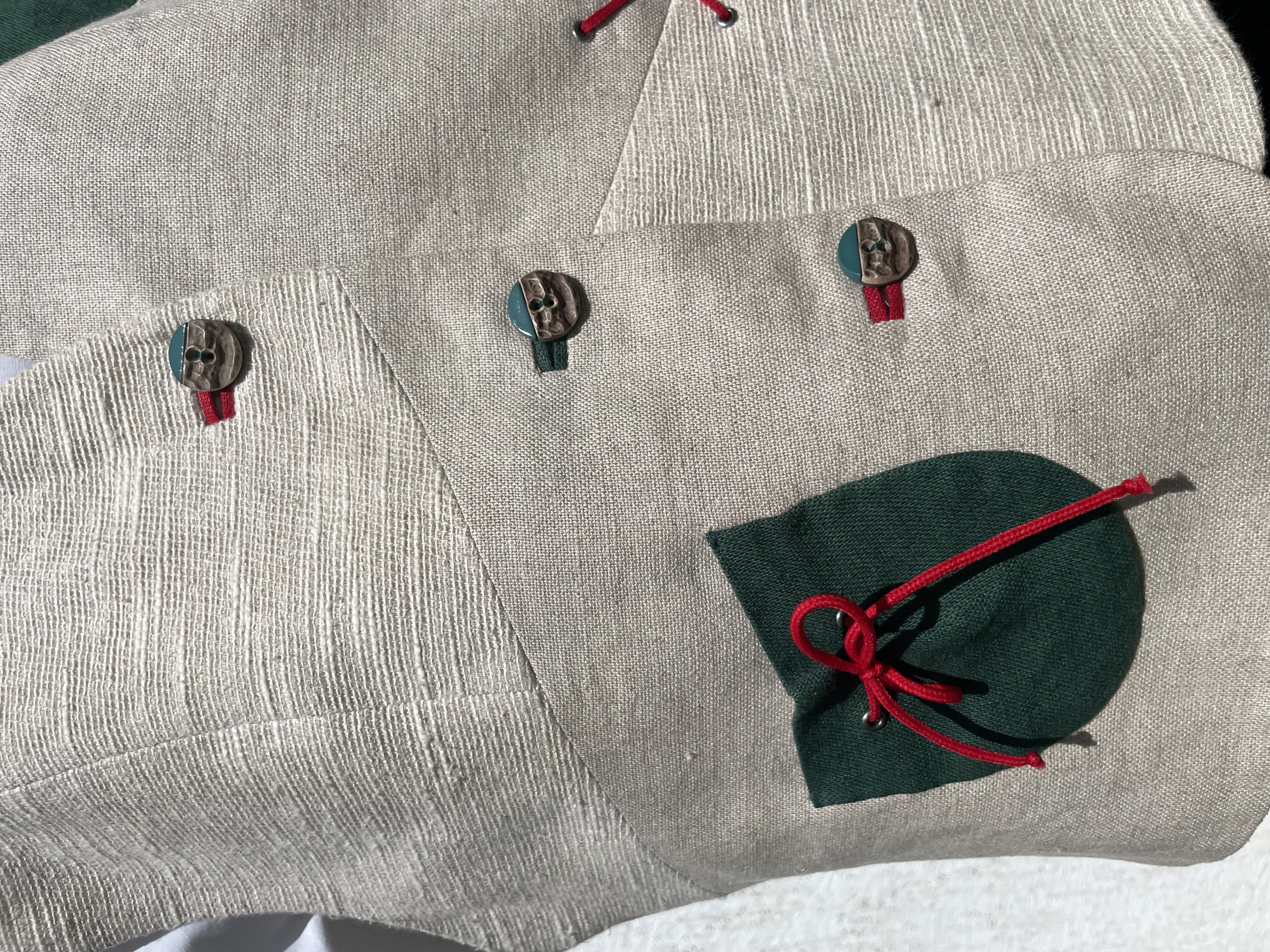 Dámská vesta v selském stylu vel. 42