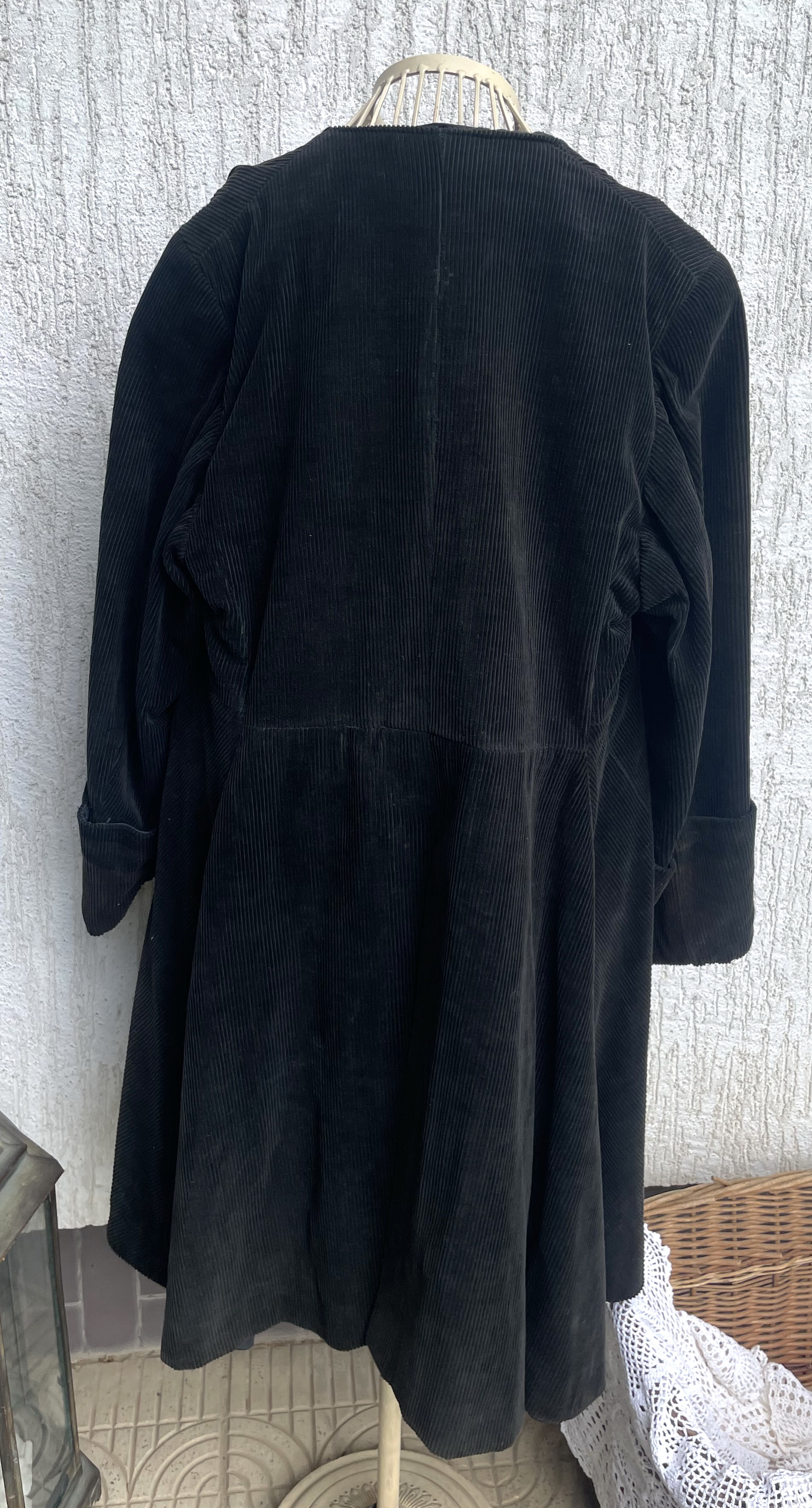 Pánský kabát v dobovém stylu, voják, kočí vel. M/L