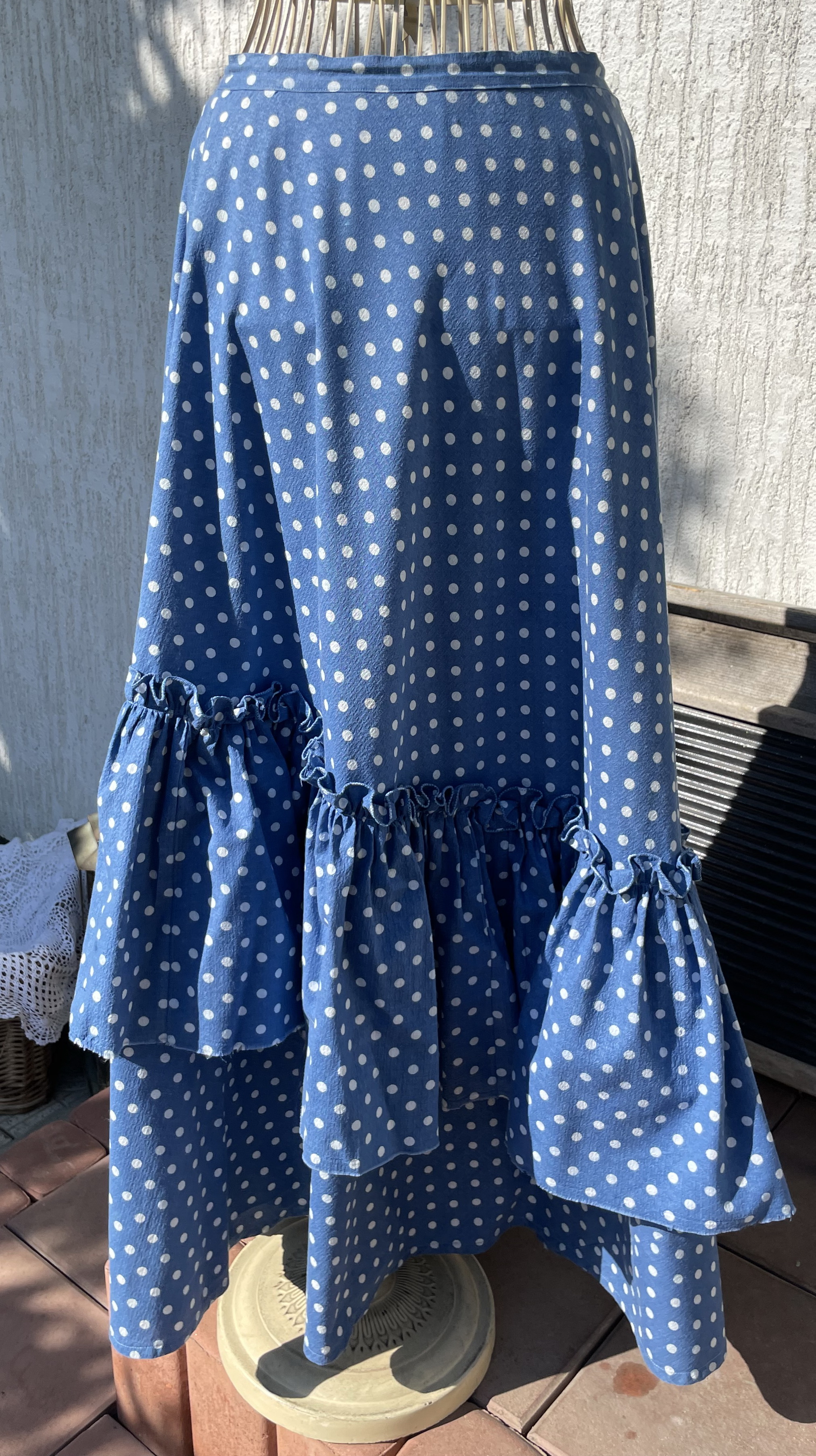 Dámská sukně folklorní, country, venkovský styl vel. 36/38