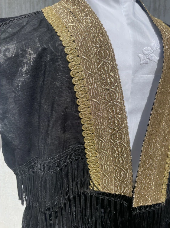 Dámská vesta v orientálním stylu, dobový styl  vel. 40