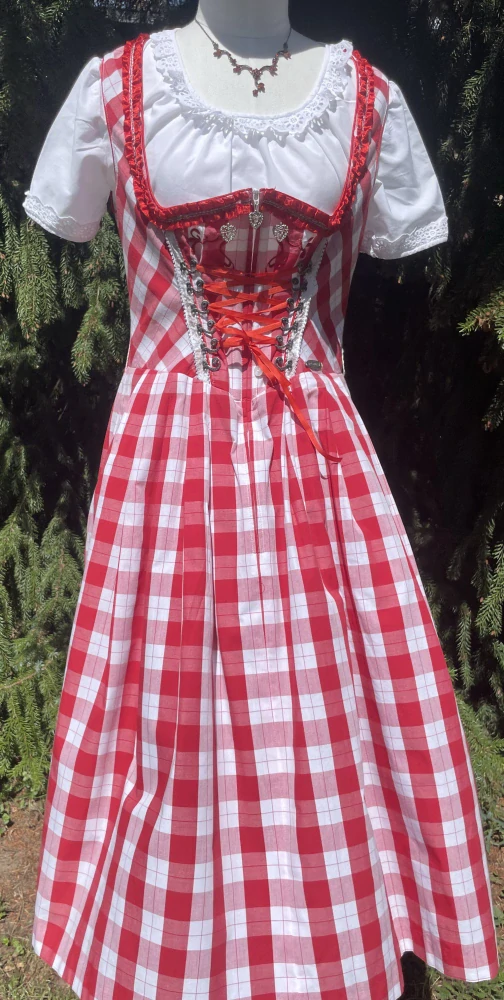 Dámské dirndl šaty selský styl vel. 40