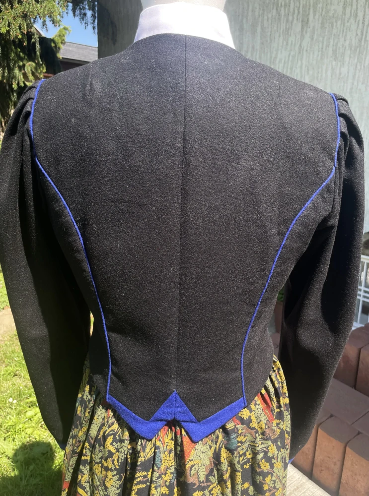Dámské sako sáčko v dirndl selském stylu vel. 36