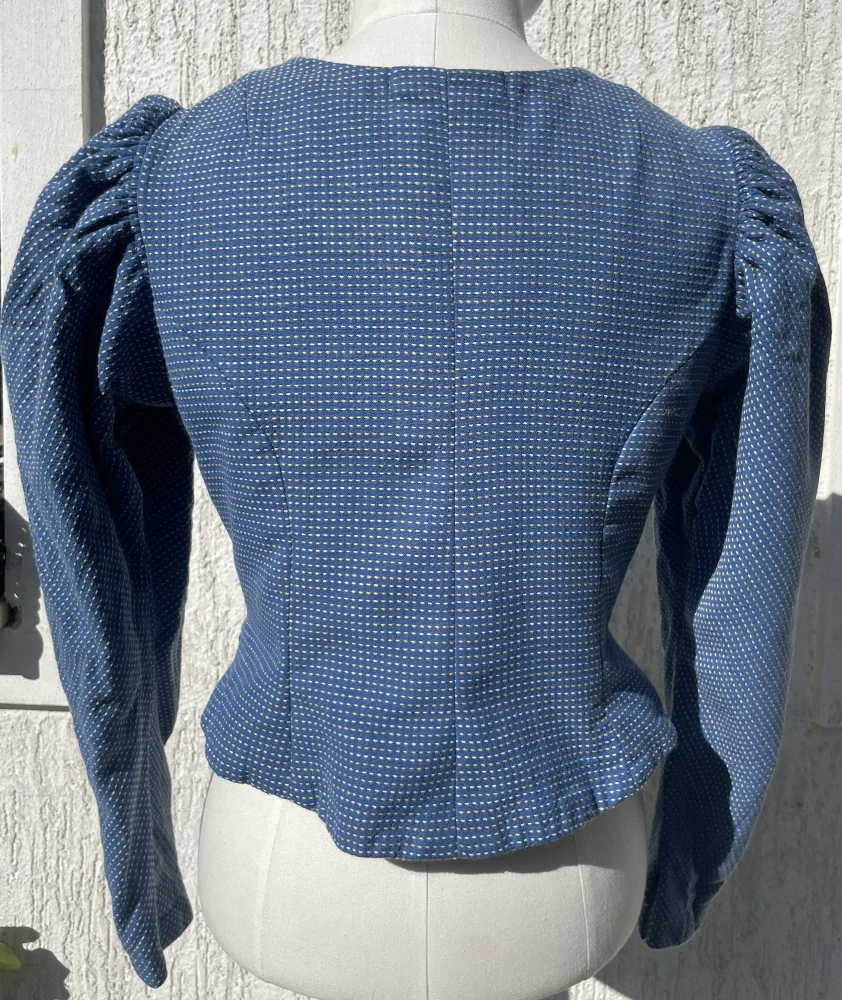Dámské sako sáčko v dobovém dirndl selském stylu vel. 36/38