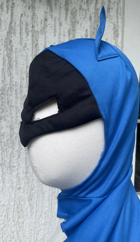 karnevalový kostým plášť s maskou BATMAN vel. 5-6 let