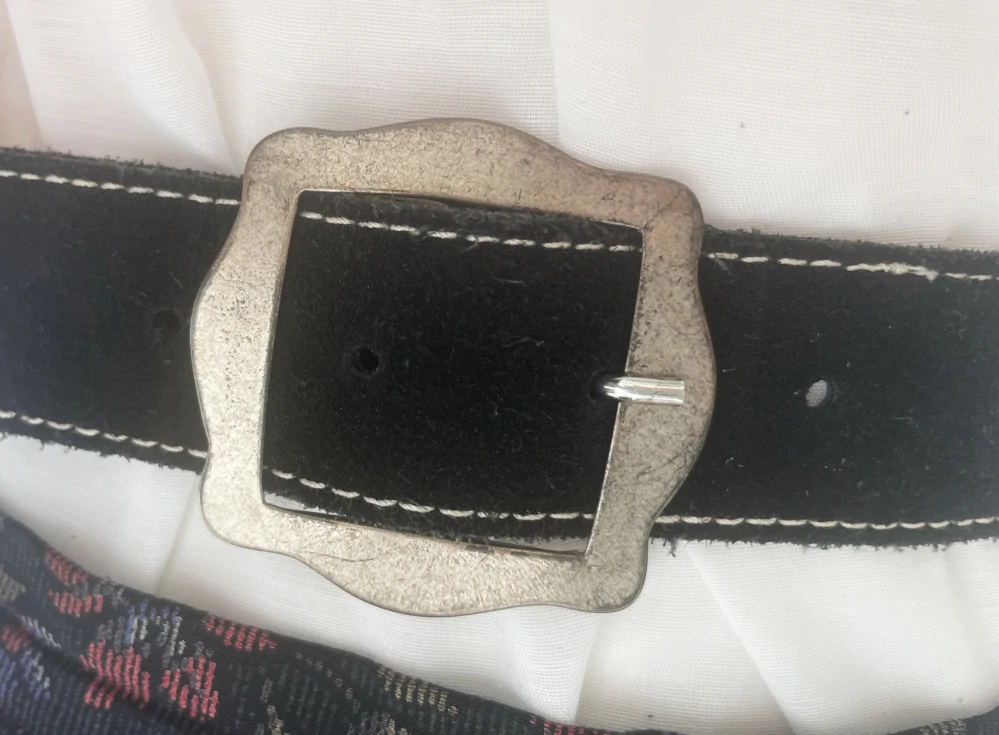 Dámský pásek v selském, dobovém, dirndl stylu vel. 75 cm