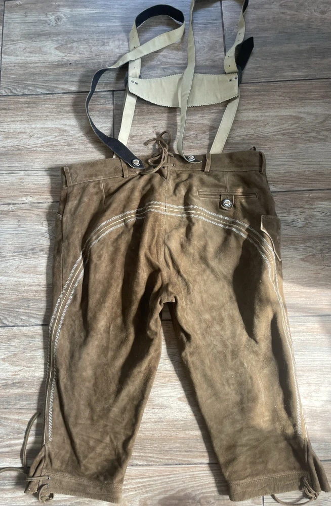 Pánské dirndl kožené kraťasy Oktoberfest vel. XL