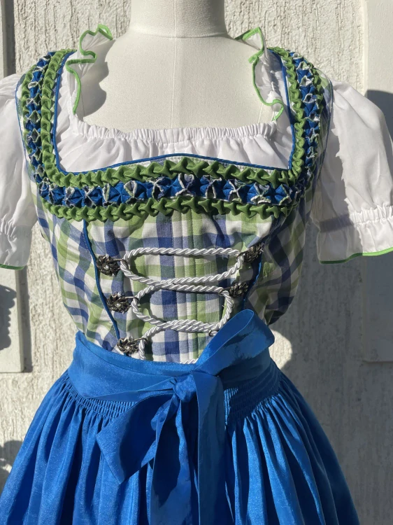 Dámské šaty dirndl selský styl vel. 40