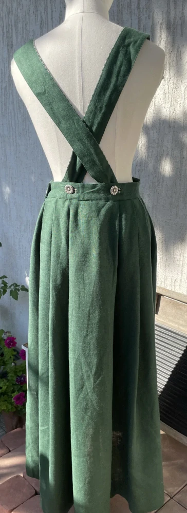 Dámská sukně s laclem selský, vintage styl vel. 36
