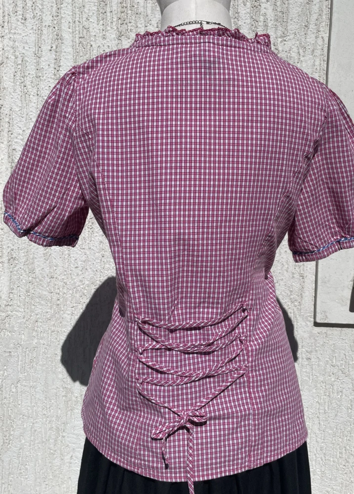 Dámská halenka v dirndl, selském, country, western stylu vel. 42