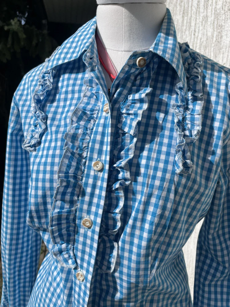 Dámská halenka v selském, dirndl, country stylu vel. 38