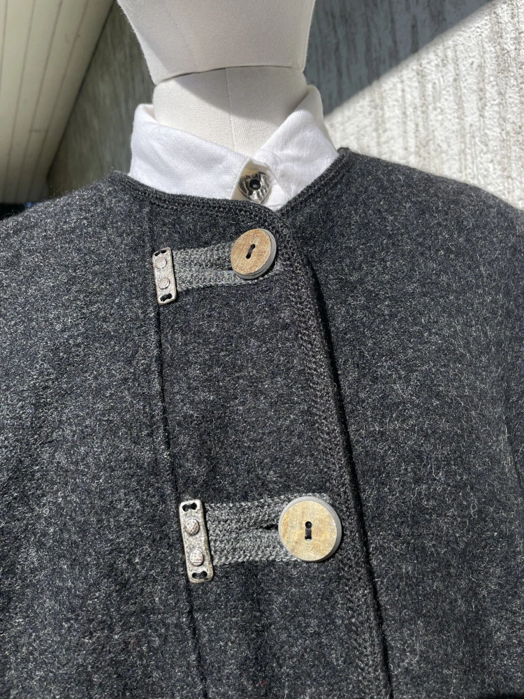 Dámský kabátek v selském, country, vintage  stylu vel. 46/48
