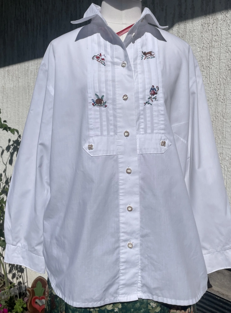 Dámská košile halenka v selském, vintage stylu vel. 44/46
