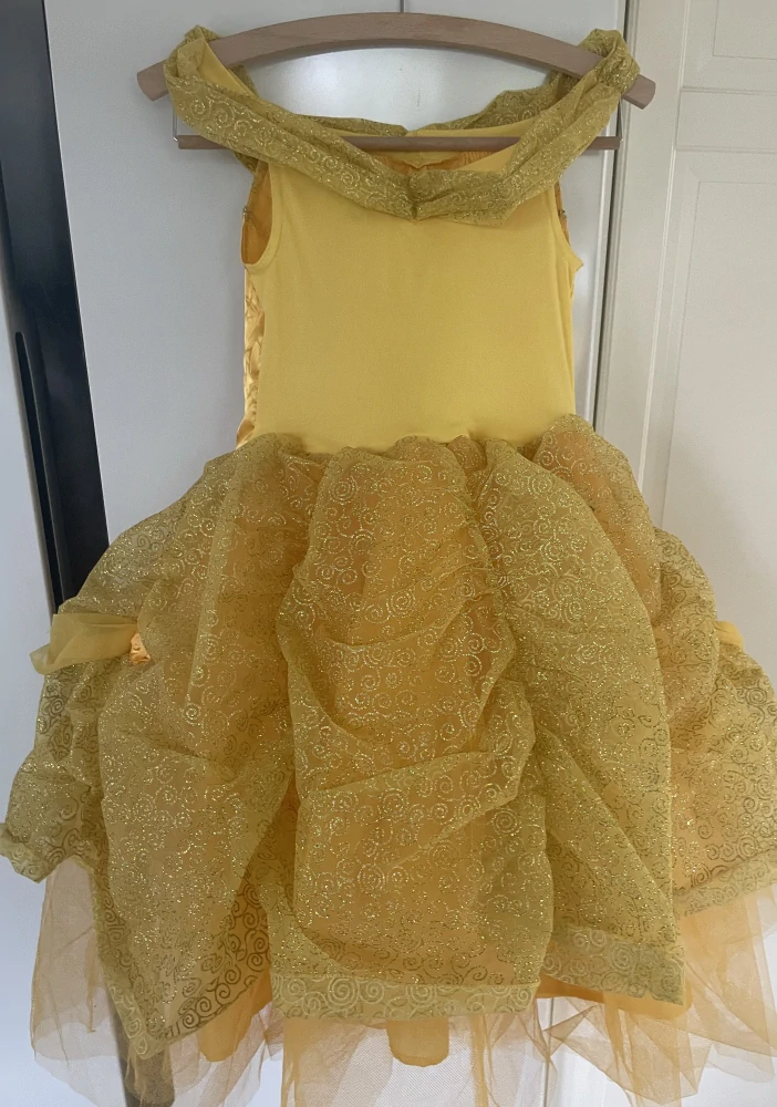 Karnevalový kostým šaty princezna Bella vel. 7-8 let