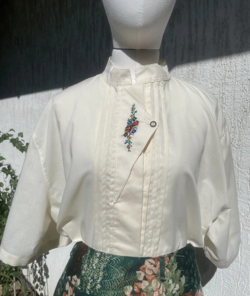 Dámská halenka košile v selském stylu vel. 46
