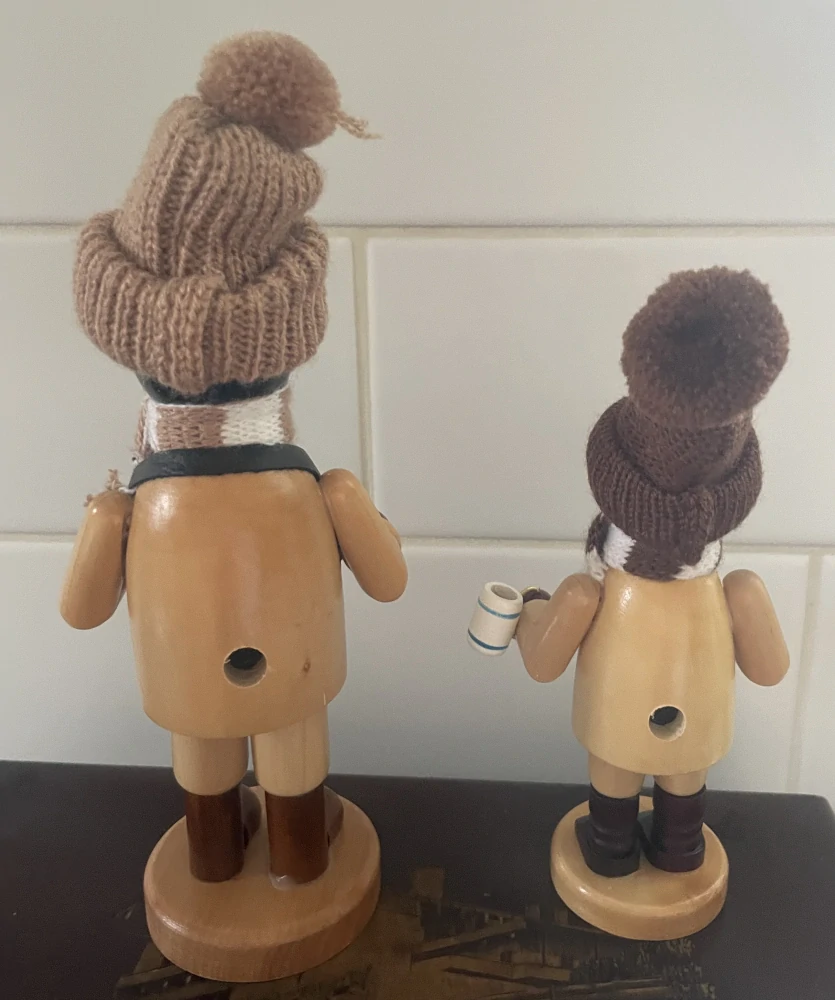 2x dřevěný kouřník