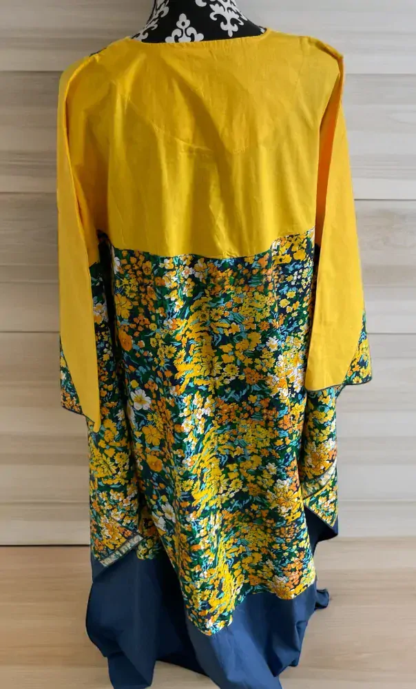 dámské šaty v AFRIKA stylu, dobové vel. XXL