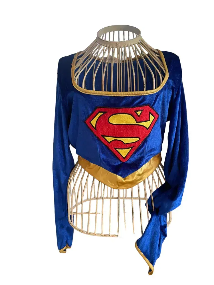 karnevalový KOSTÝM SUPERMANKA