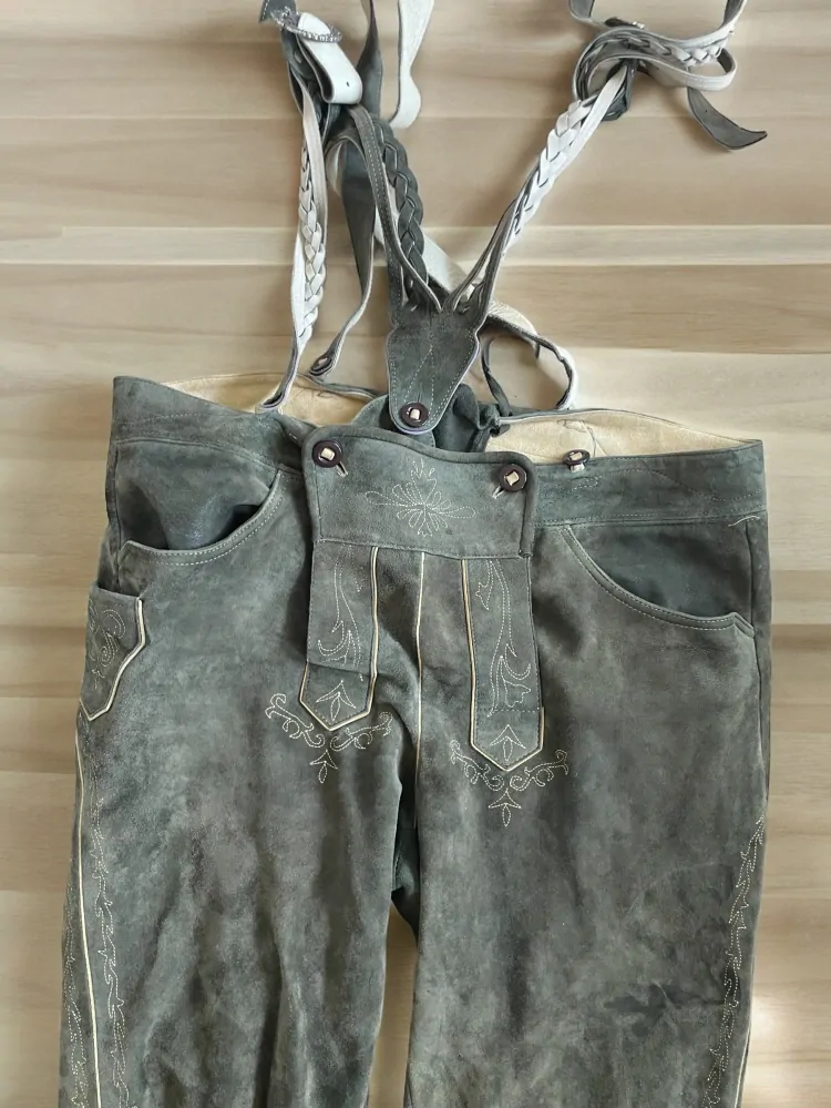 pánské dirndl kožené kraťasy vel. M/L