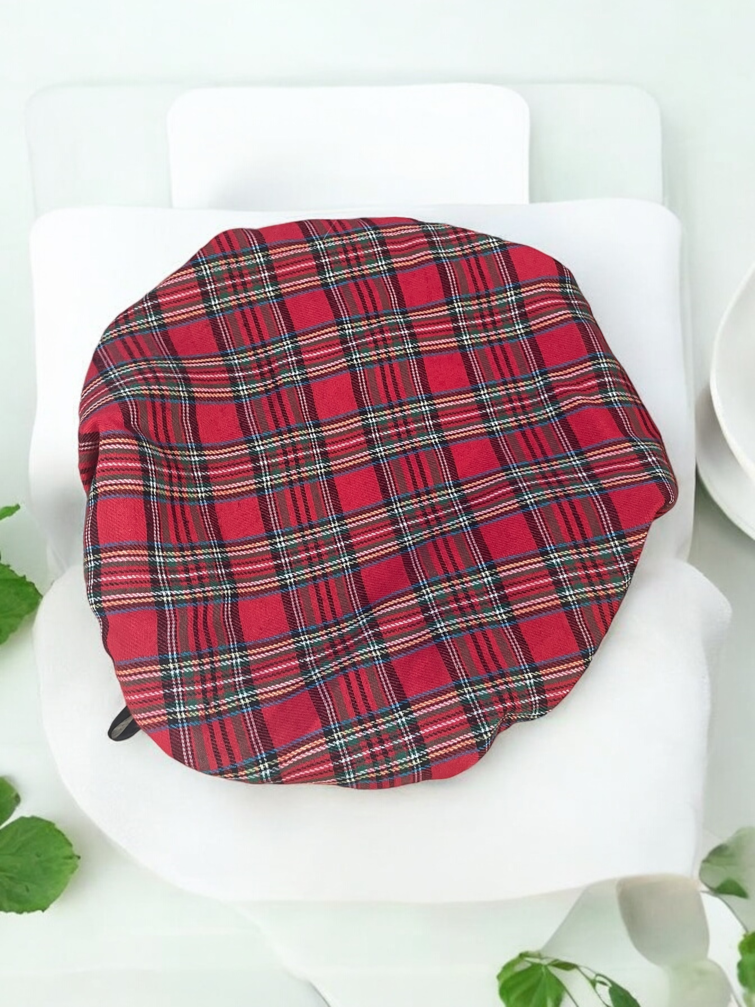 karnevalový kostým šaty ++ baret selka, scotský styl vel. 38