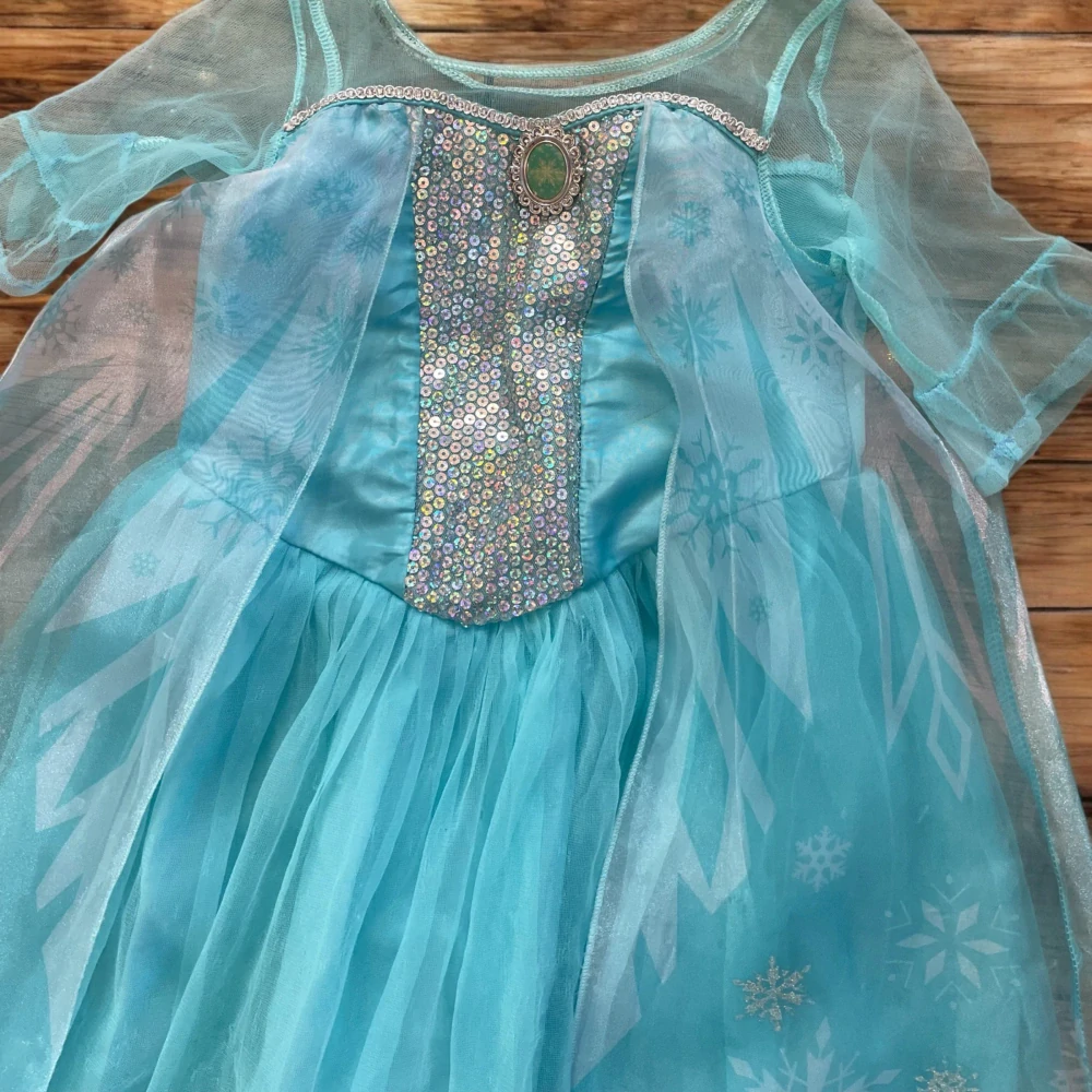 karnevalový kostým šaty FROZEN, LEDOVÉ KRÁLOVSTVÍ vel .4-6 let